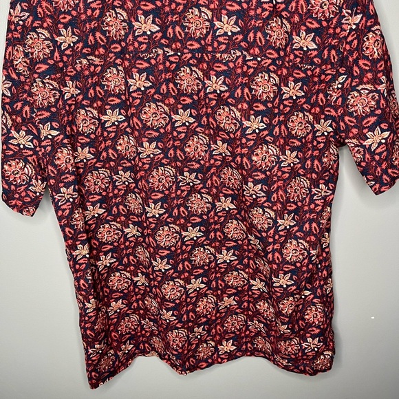 GAP Linen Cotton Vacay Shirt - Tropical Paisley - Picture 10 of 13